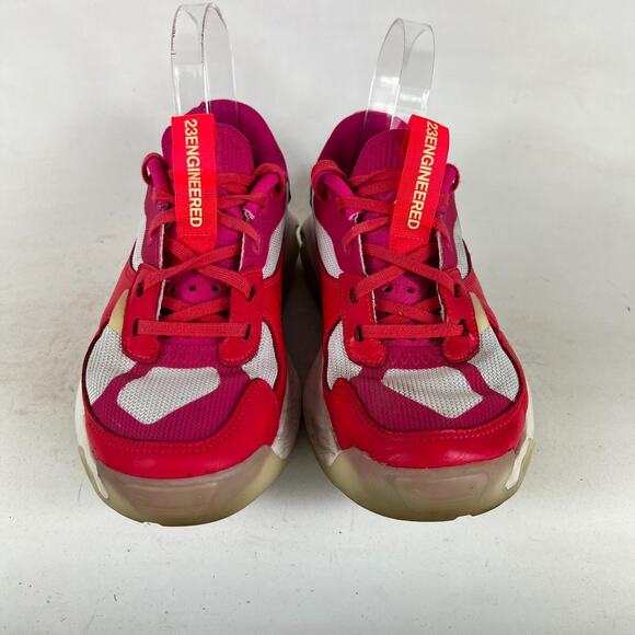 Nike Air Jordan 200E Sneakers Womens 7 Red Lace-Up Athletic Sneakers DH7381-606 - Picture 5 of 10